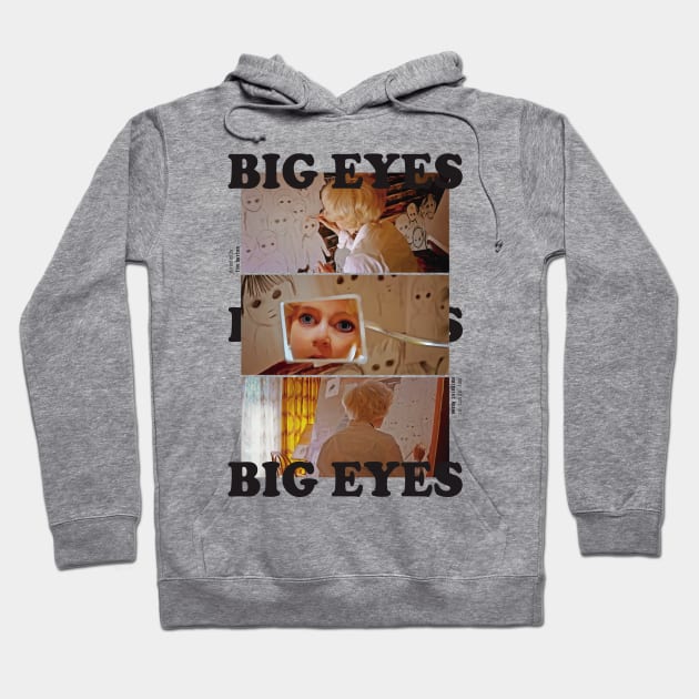 Big Eyes - Movie Poster - Tim Burton Hoodie by studiofrivolo